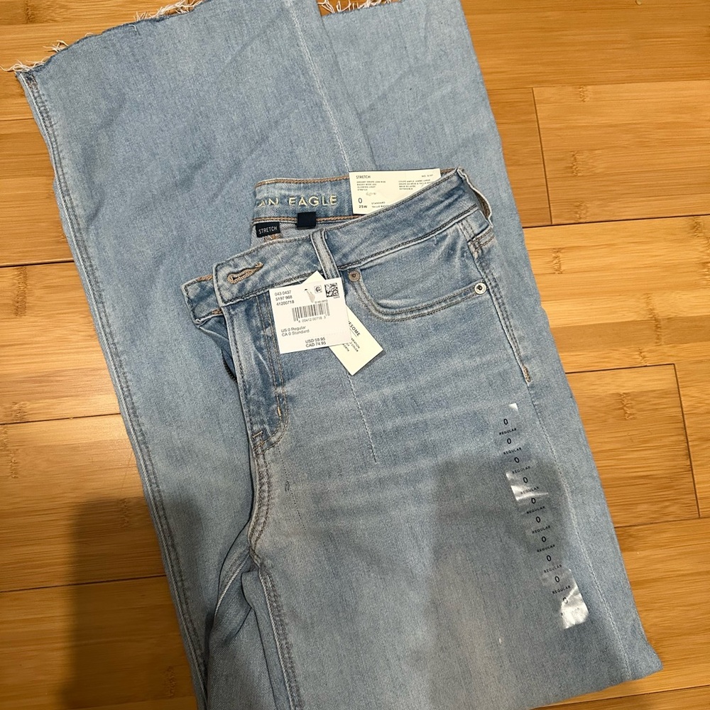 Dreamy drape stretch jeans